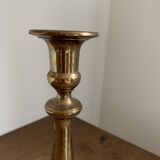 Pair of brass candlesticks 28 cm