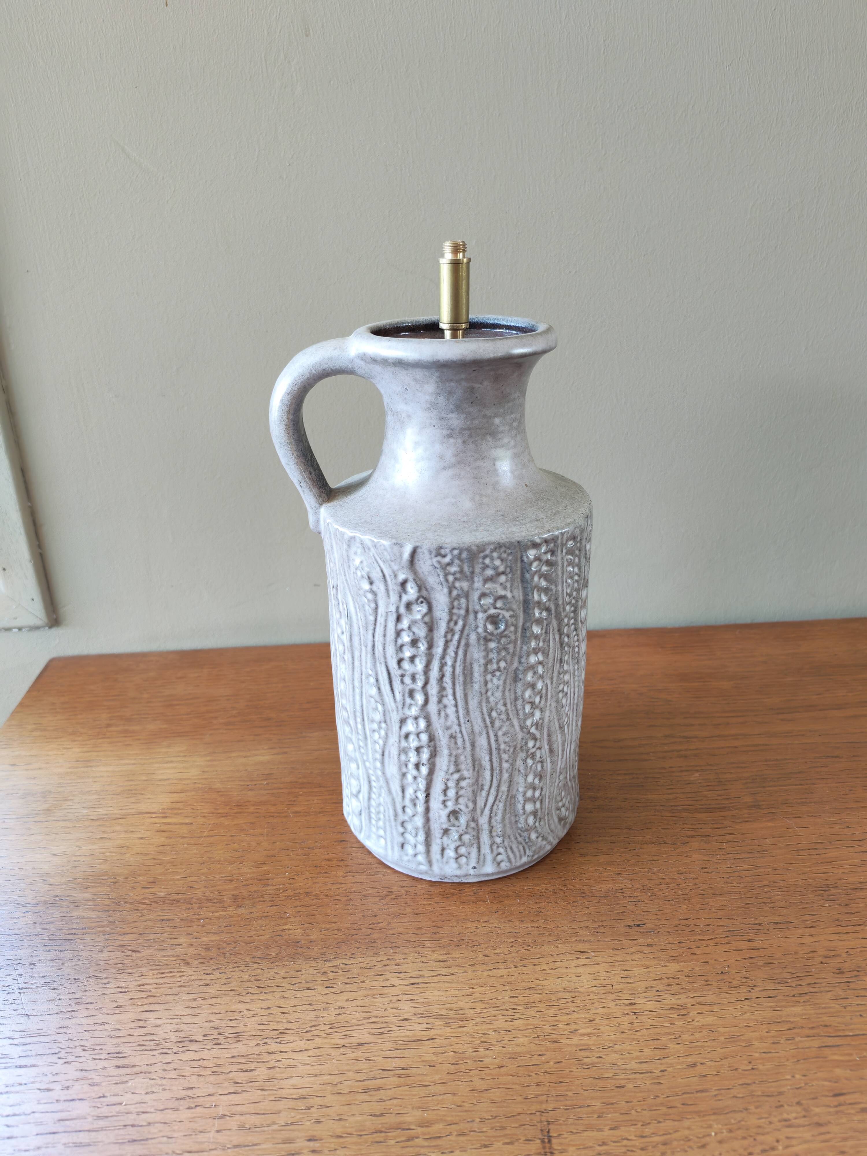 Vintage ceramic lamp base or vase