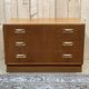 Commode basse 3 tiroirs de la marque GPlan en teck des années 70