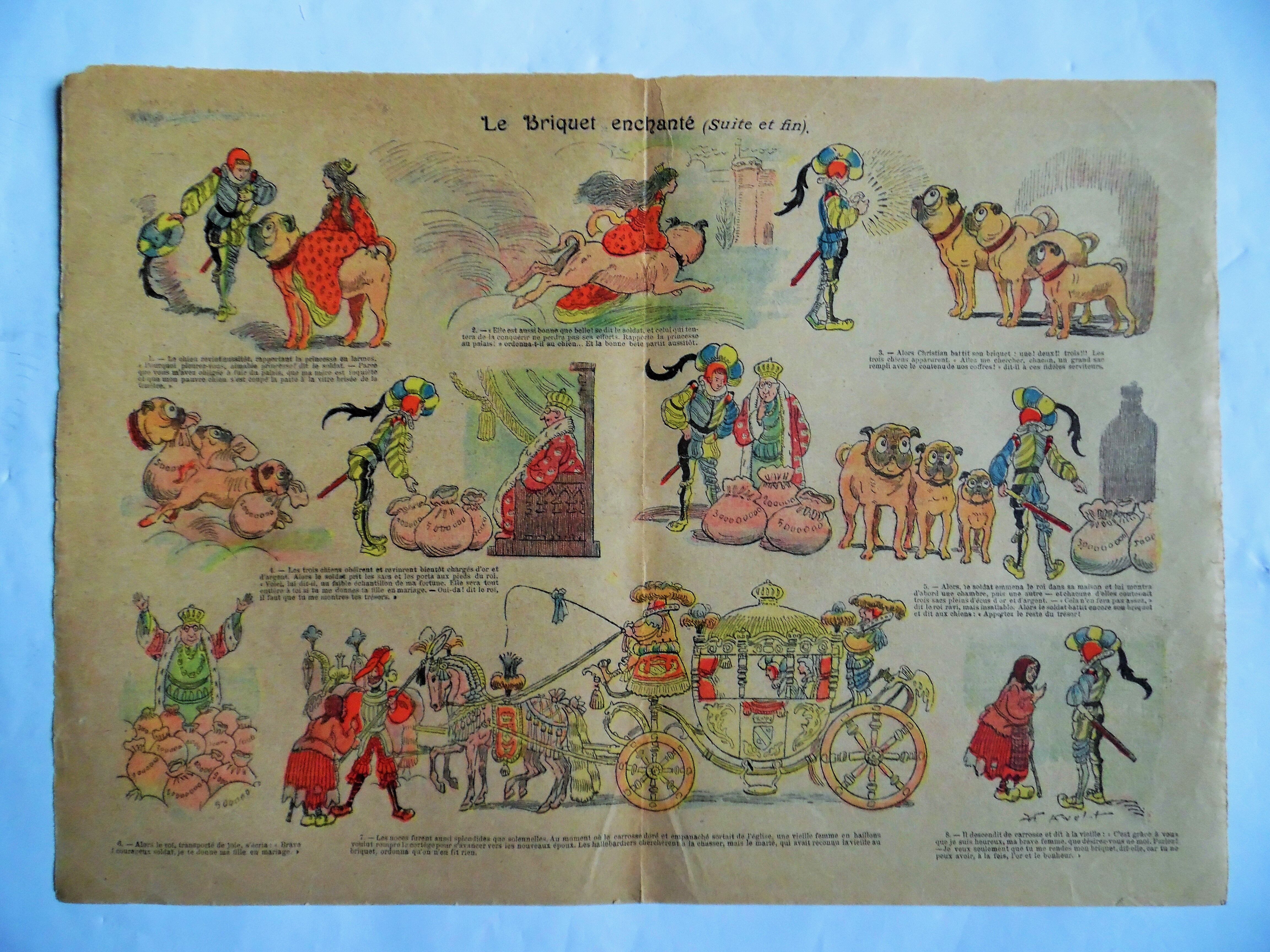 Poster “the enchanted lighter” 1905