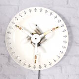 Miroir lumineux rond en métal  Hillebrand