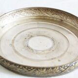 Old dish with glass compartments