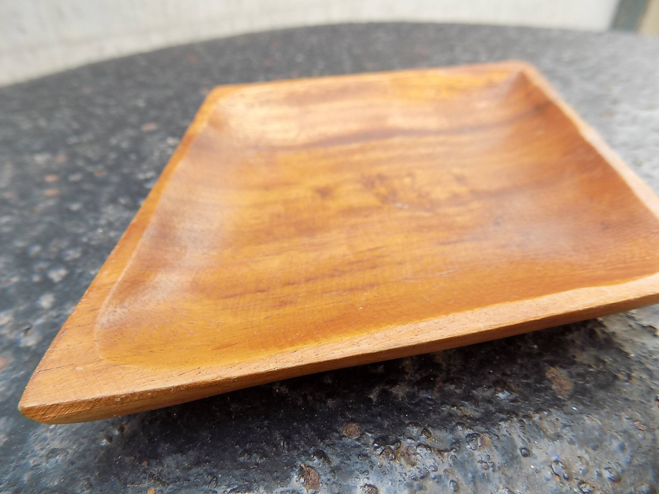wooden pocket emptier