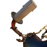 Lustre 3 branches empire en bronze