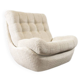 Fauteuil lounge « Atlantis » style futuriste, années 1970, Tchécoslovaquie
