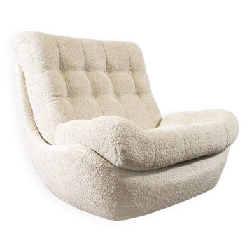 Fauteuil lounge « Atlantis » style futuriste, années 1970, Tchécoslovaquie