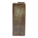 Signed stoneware brick vase, 1970s