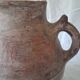 Ancient pottery, jug, traditional Berber/Kabyle in terracotta.