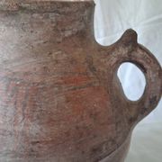 Ancient pottery, jug, traditional Berber/Kabyle in terracotta.