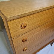 Vintage Scandinavian chest of drawers in teak and teak veneer, 1960s