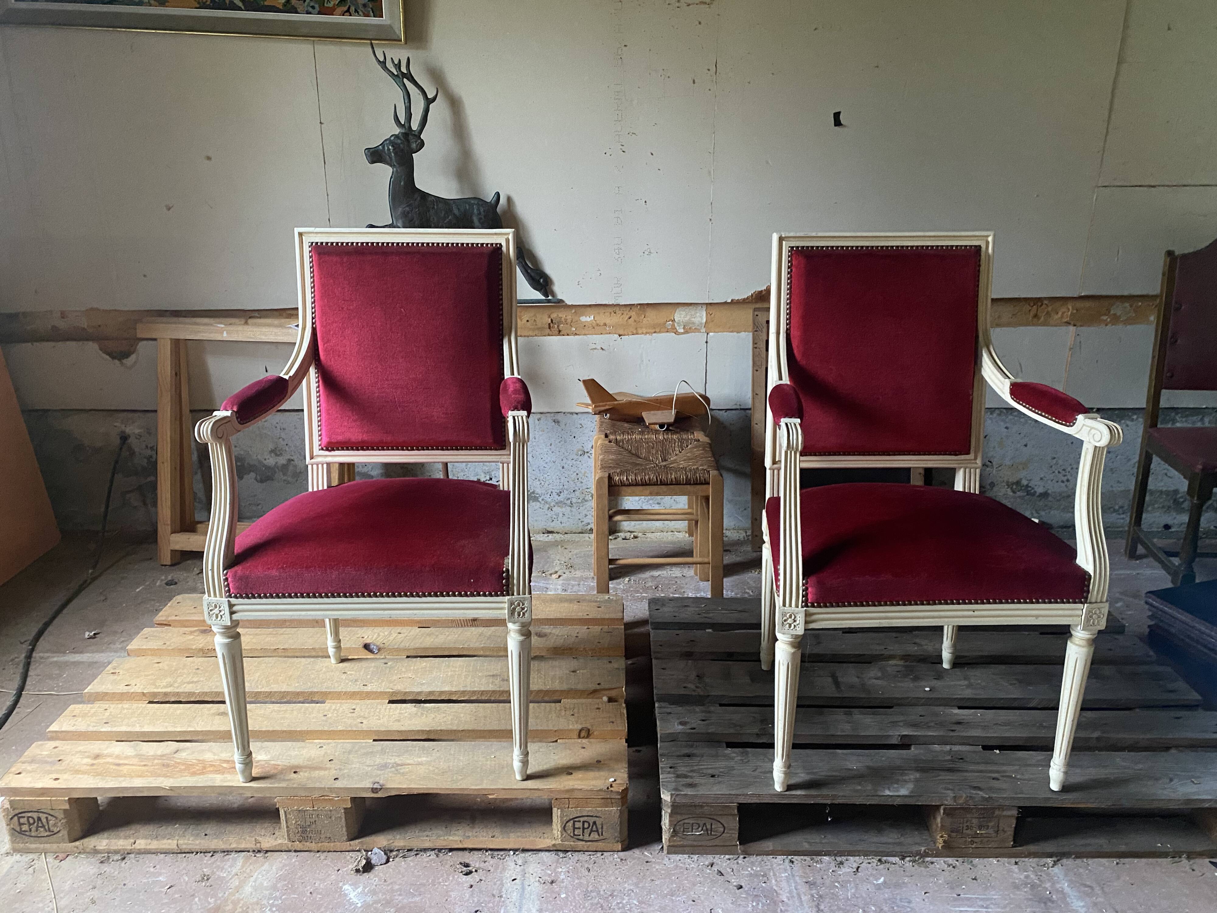 Louis xvi armchair
