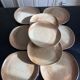 10 assiettes en grés