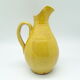 Mustard ceramic pitcher/jug