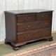Early 20th century English mahogany chest of drawers