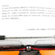 Machine to type Olympia Traveller Luxury Orange revised new ribbon