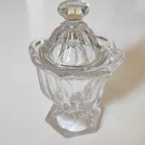 Moutardier en verre ou cristal