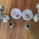 Old pair of torch sconces