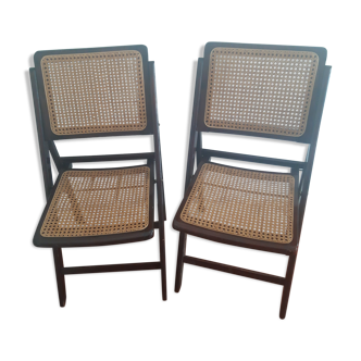 Cane chairs 60s