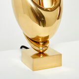 Lamp Michel Armand gilded bronze 1970