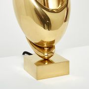 Lamp Michel Armand gilded bronze 1970