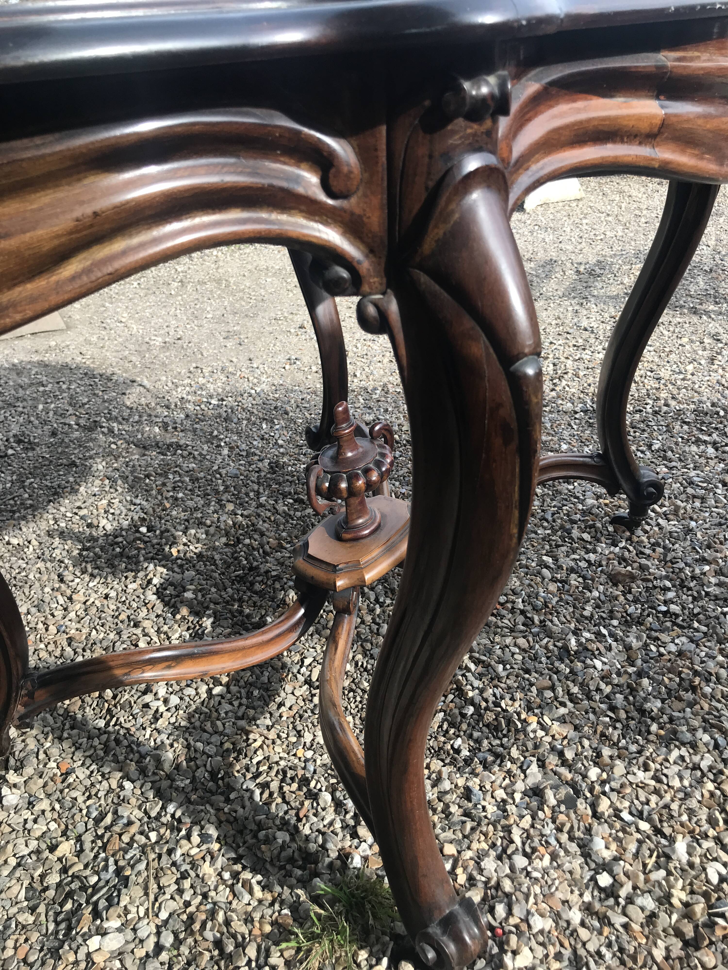 Rosewood center table