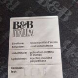 Tulip swivel armchair by B&B Italia