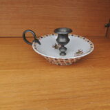 Bougeoir en porcelaine Ulysse