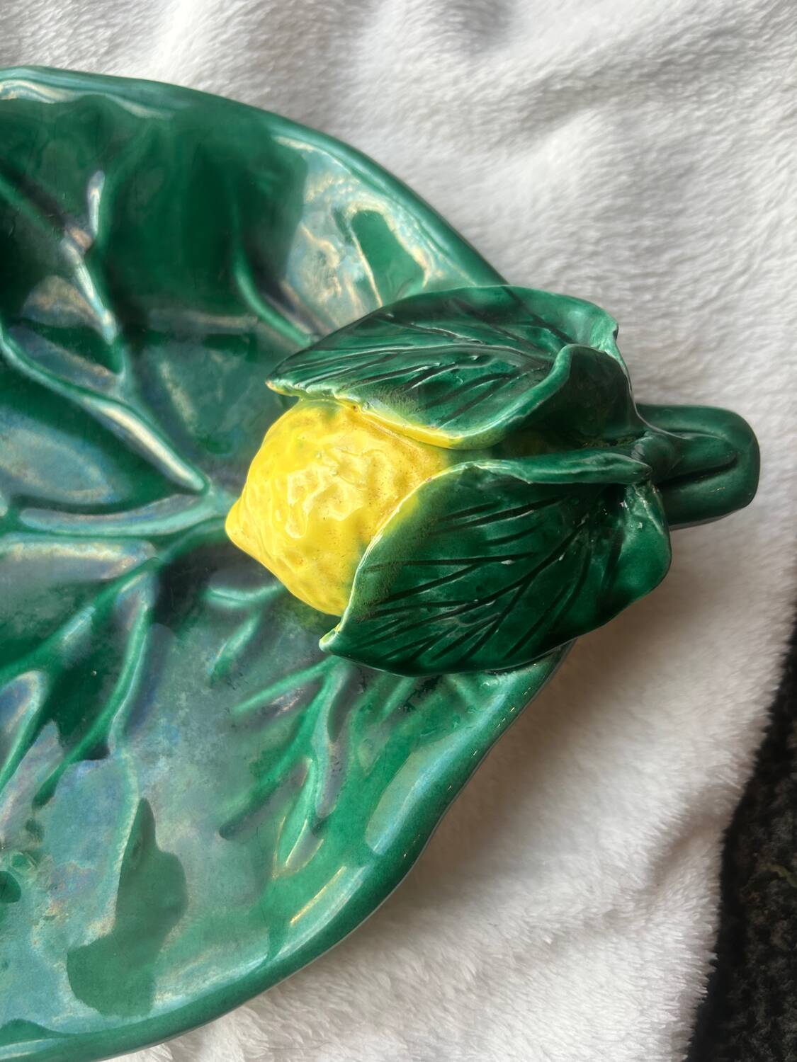 Vallauris ceramic dish