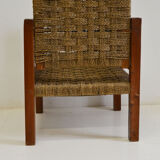 Mountain armchair, wood and ropes 1950