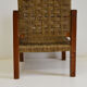 Fauteuil des montagnes bois et cordes 1950