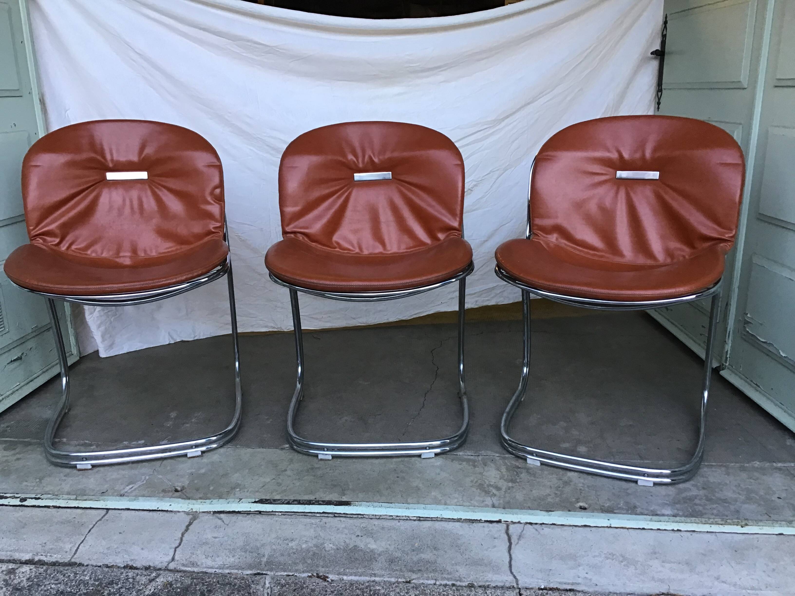 Lot de 3 chaises Sabrina Gastone Rinaldi