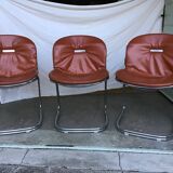 Set of 3 Sabrina Gastone Rinaldi chairs