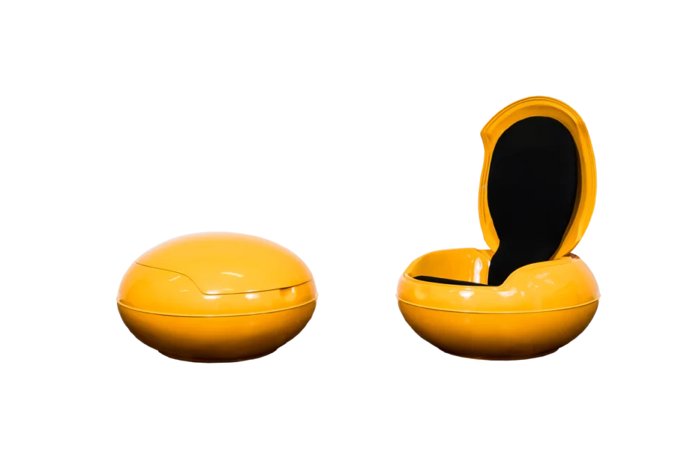 Chaises œuf de jardin par Peter Ghyczy, 1968, ensemble de 2