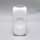White rectangular vase Parravicini 1970s