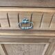 Solid oak storage cabinet