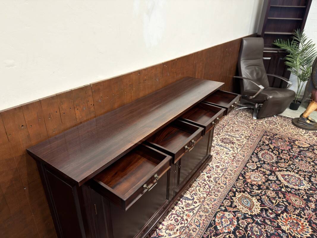 Classic English Office Cabinet Sideboard