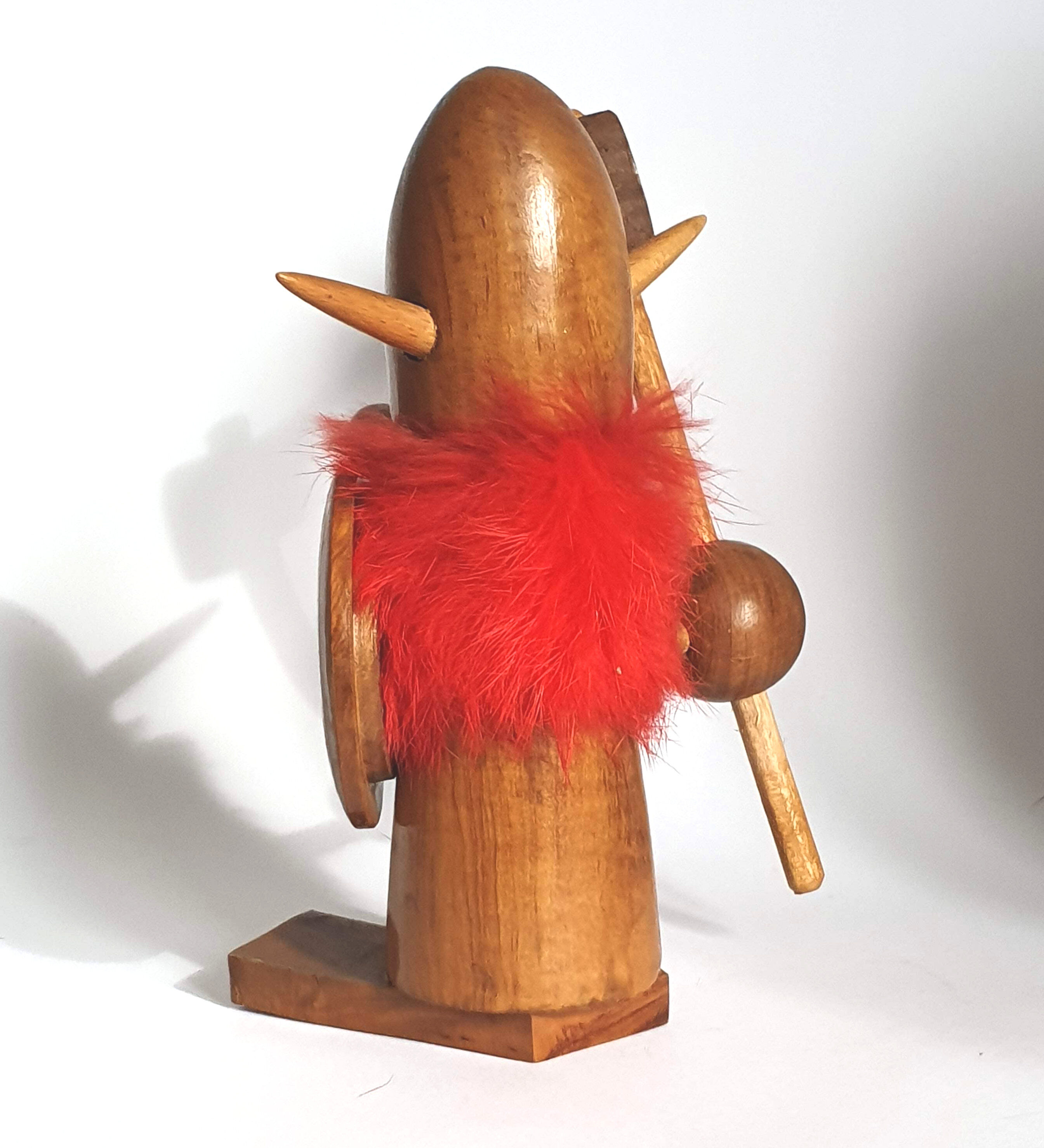 Danish Viking teak figure 60s