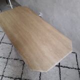 Coffee table in travertine