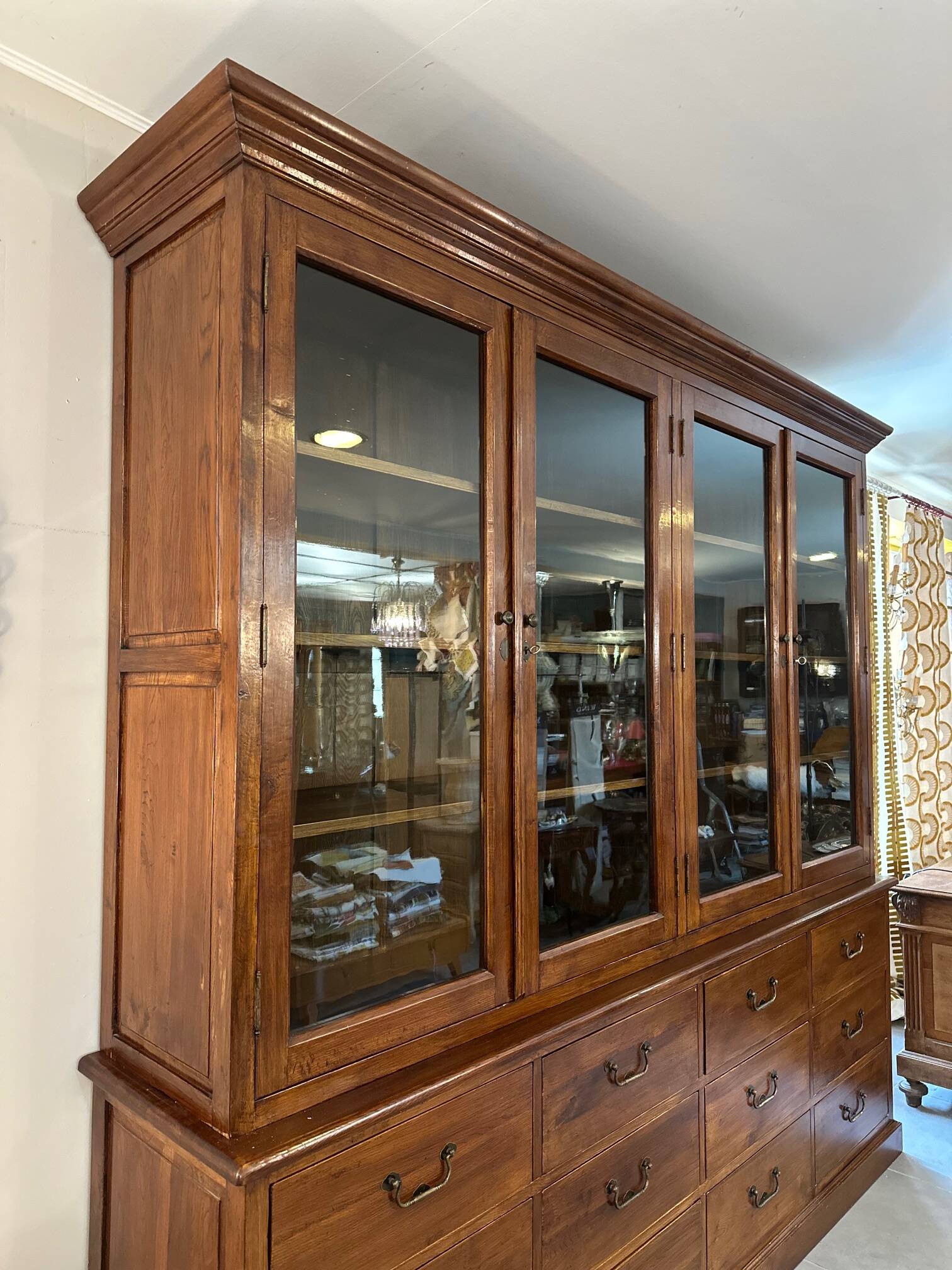 Oak display cabinet 1920