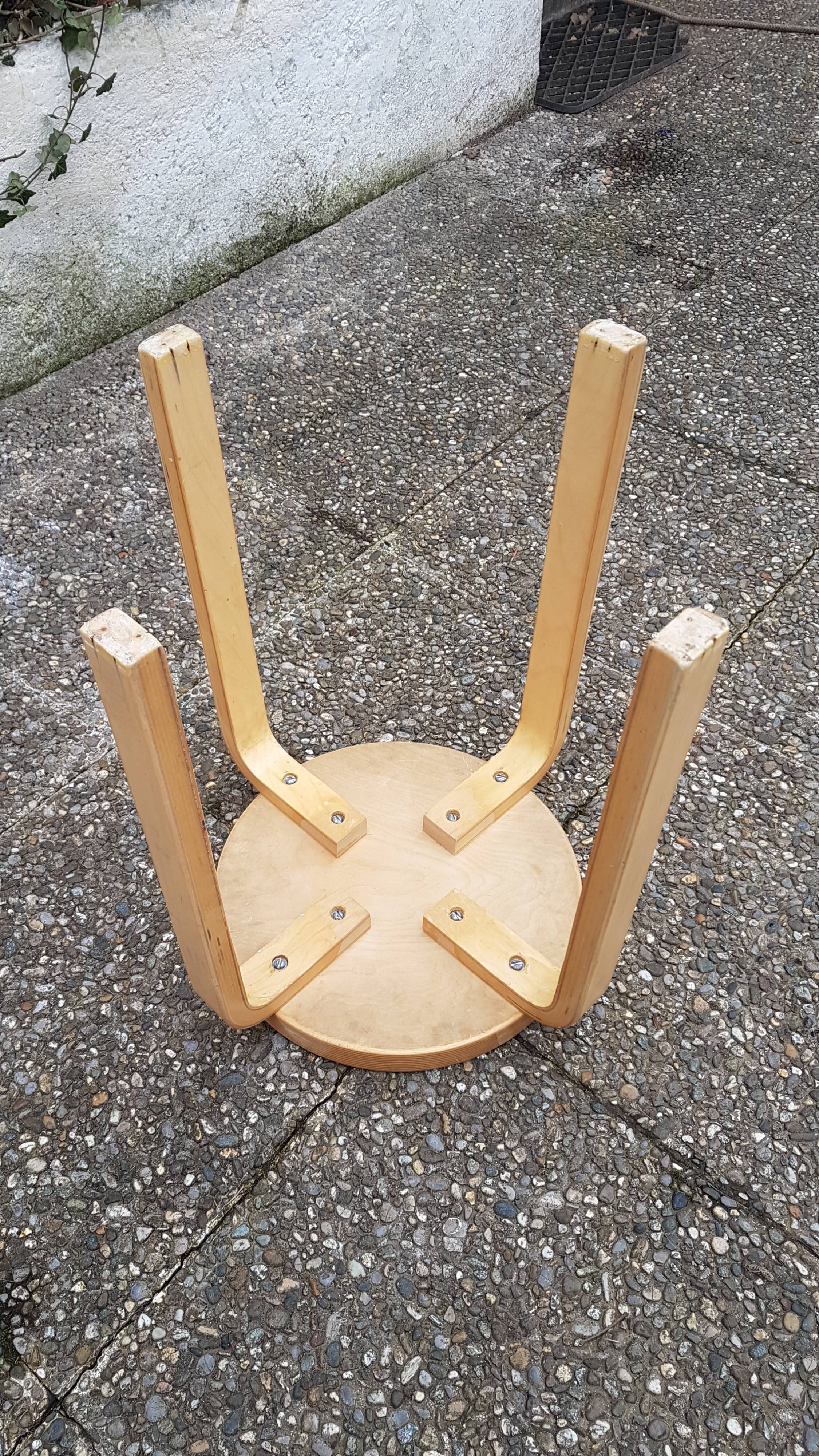 Sixties wooden stool