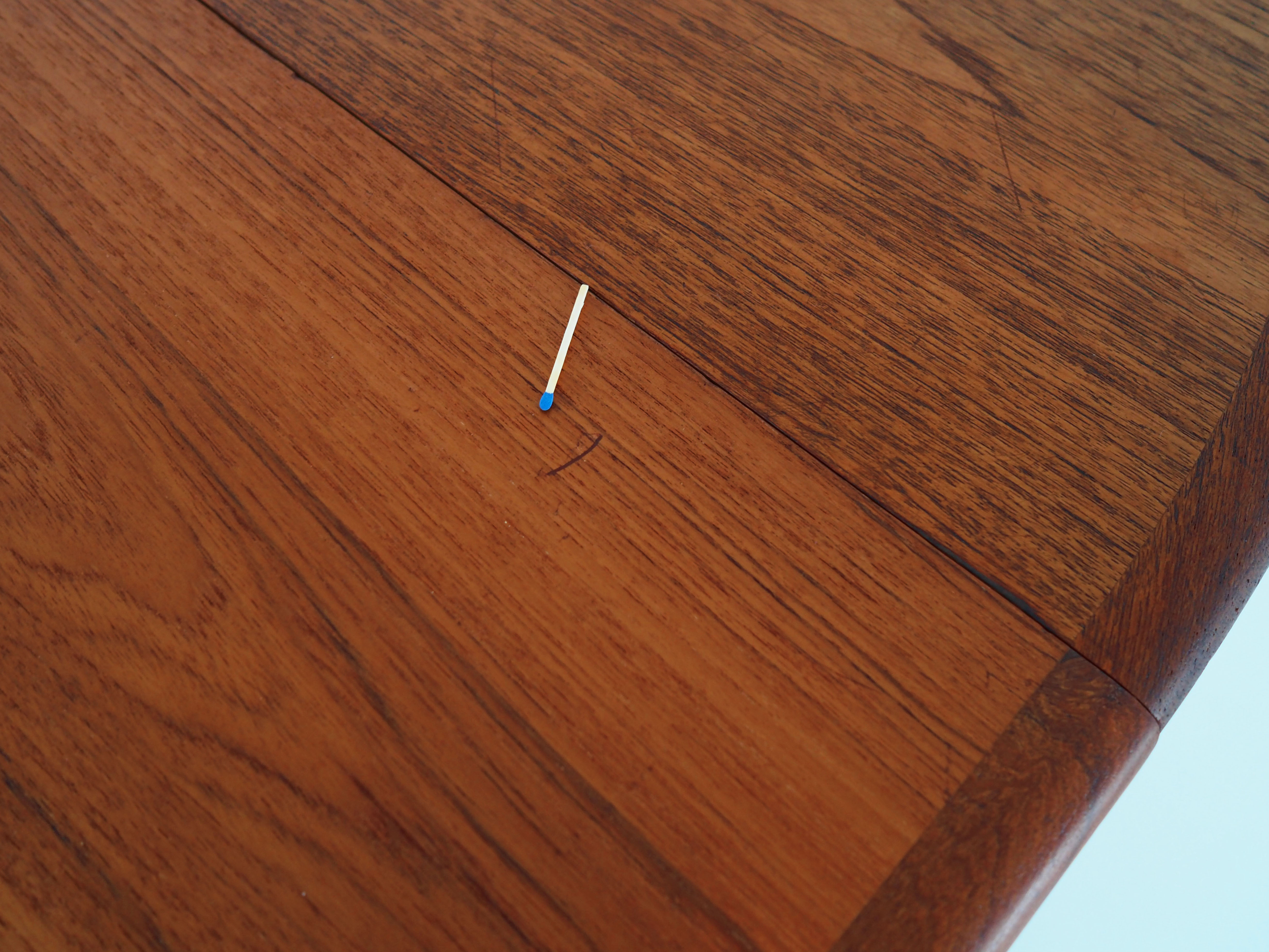 Round folding table, 1970s design