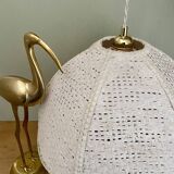 Vintage flower lampshade pendant light