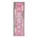 1970s Vintage Turkish Hand-Knotted Wool Cotton Pink Runner Rug 98x303
