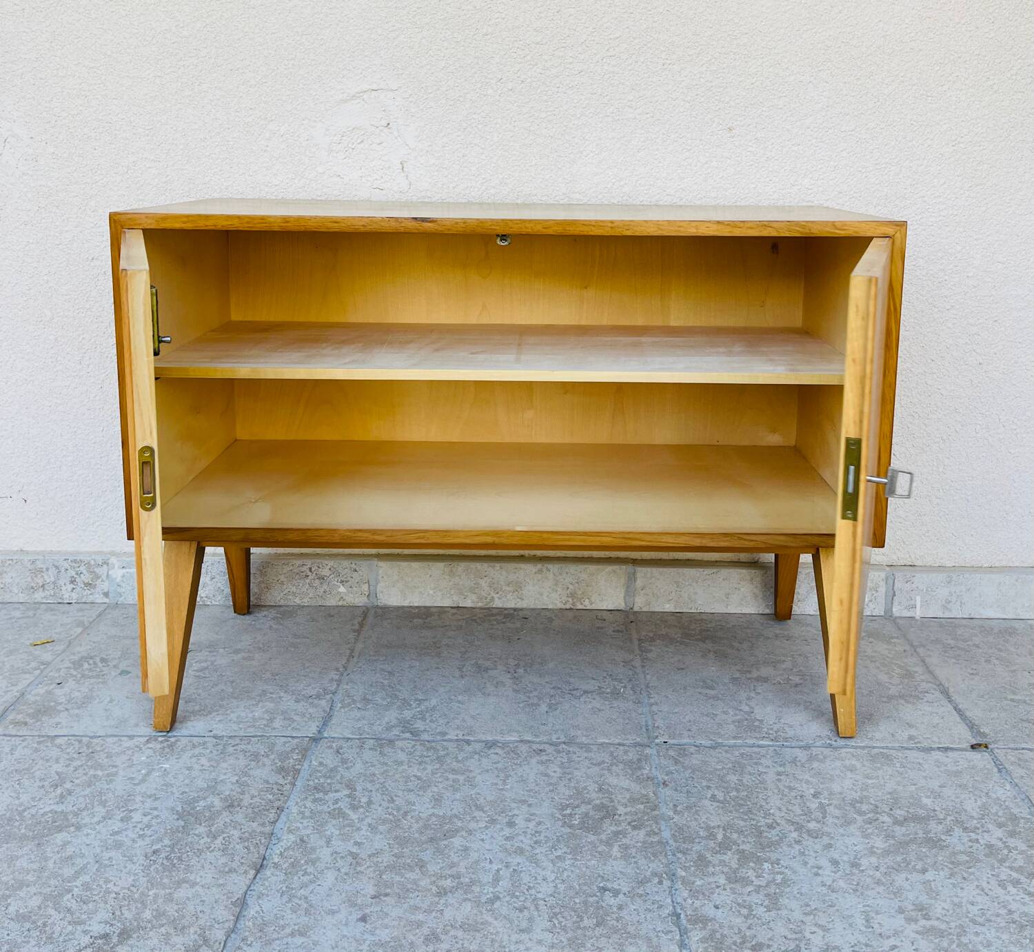 Small vintage oak sideboard