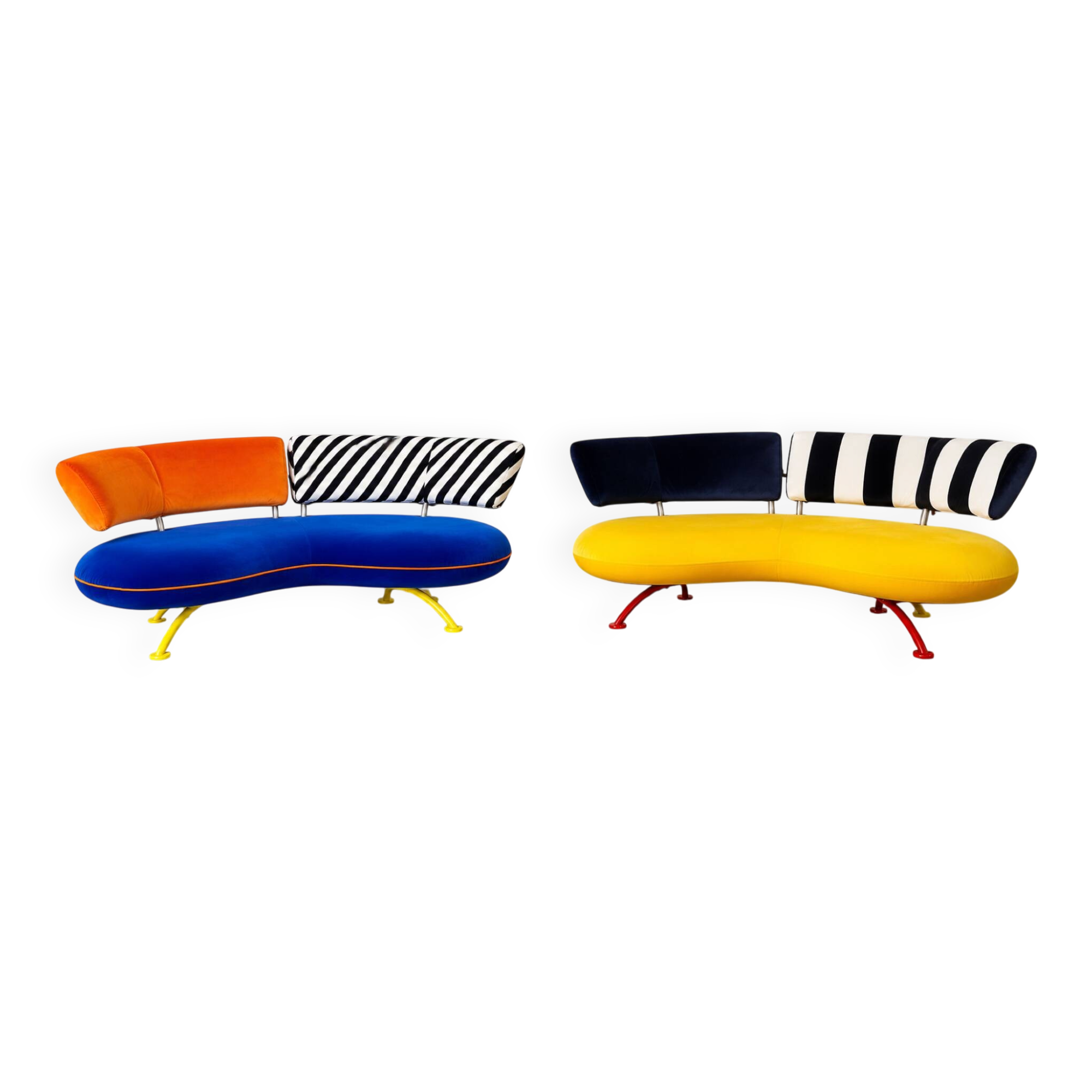 Leolux sofa pair – 1990s