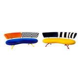 Leolux sofa pair – 1990s