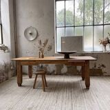XL Butcher's Oak and Beech Farmhouse Table