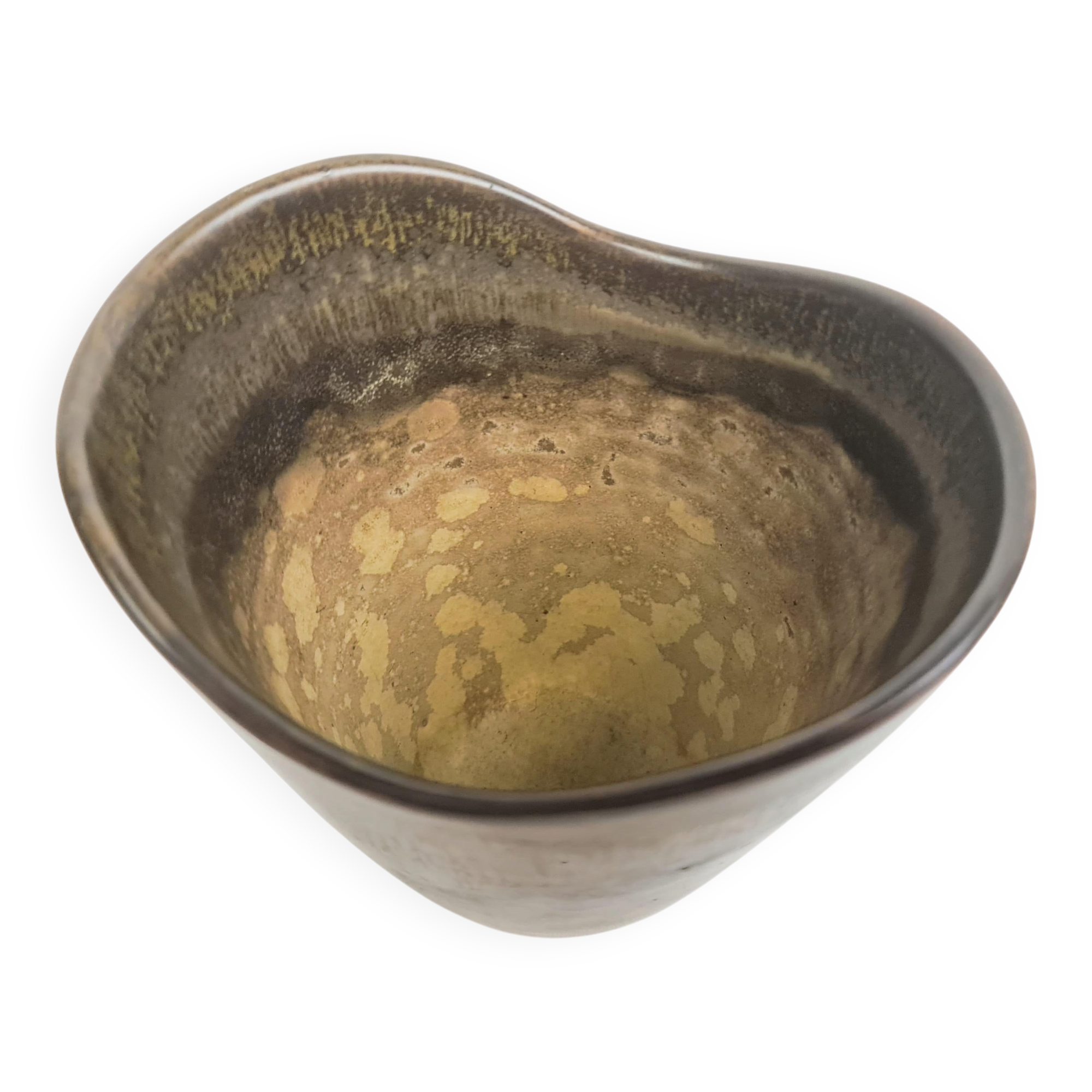 Mid-century ceramic vase by Carl-Harry Stålhane for Rörstrand, Sweden, 1950s.