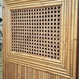 Rattan wardrobe