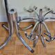 Portemanteau vintage en métal chromé, années 50-60